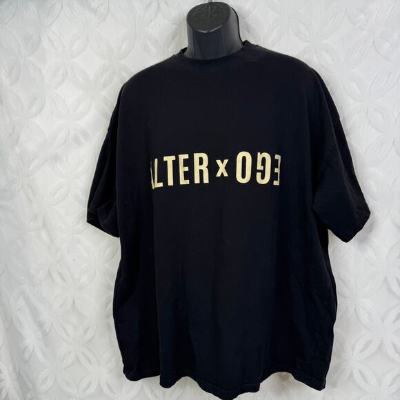 Alter x Ego Heavyweight Logo Short Sleeve Streetwear Tee Size XL - Picture 6 of 6